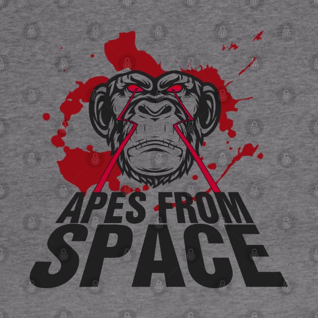APES FROM SPACE #1 by RickTurner
